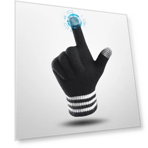 Unisex Windproof Touchscreen Cycling Gloves — Gloves & Mittens, Millioner
