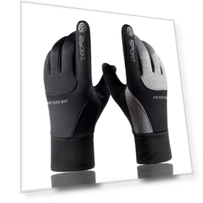 Windproof Waterproof Fleece Gloves for Cycling and Skiing with Touchscreen — Gloves & Mittens, Millioner