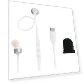 Wired Hi-Res USB-C in-Ear Headphones with Microphone — In-Ear Headphones, JBL
