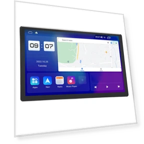 13-inch Wireless CarPlay Android GPS Navigation Radio Receiver — Stereo Receivers, AniWorld