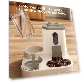 2 in 1 Cat Food Water Dispenser — Feeders, Darling Home