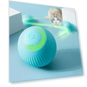 Automatic Rolling Self Propelled Kitten Training Toy — Cat Playthings, AIMEI Pet Tools