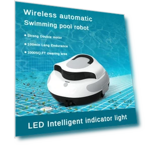 Automatic Wireless Pool Cleaning Robot — Smart Cleaning Robots, Crown Global