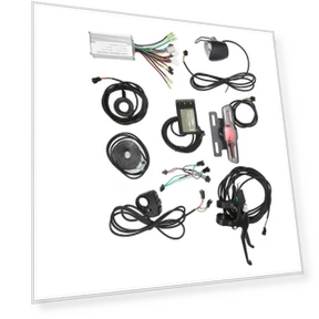 Controller S866 Panel with Headlight, Taillight, Throttle, and Brake Lever Kit — Brake Controls, 3CZY