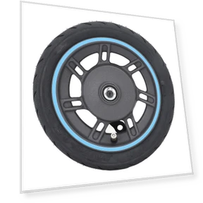 Explosion-Proof Front Wheel Assembly — Scooter Tires & Accessories, ZY-Sport-N