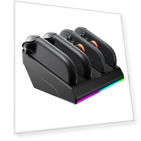 Joycon Charging Switch — Power Solutions, SAMURAI STYLE