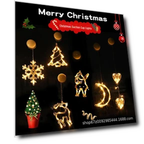 LED Christmas Suction Cup Light — Lighted Displays, AI Supermarket