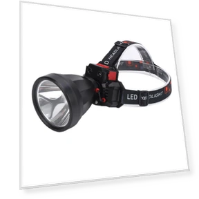 LED Headlamp High Brightness Waterproof Aluminum Alloy Solar Sensor Headlight — Flashlights, 3CZY