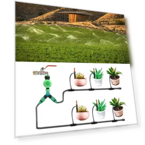 Mechanical Watering Timer — Automatic Irrigation, Three Body