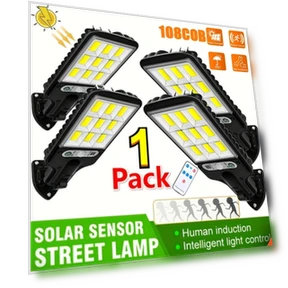 Outdoor Solar Security Lamp — Outdoor Security & Flood Lighting, Houspace Kitchen