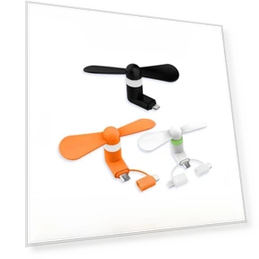 Portable Rechargeable Mini Fan 3-in-1 — Stroller Fans, AI Market