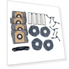 Robot Vacuum Brush Set with Replacement Filters — Accessories, Begetting