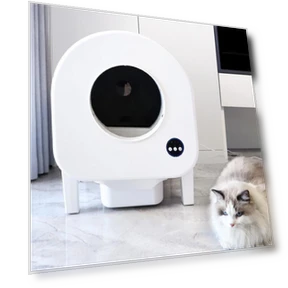 Smart Automatic Cat Litter Box — Waste Bins, Pets Land