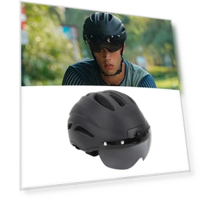 Smart Bike Helmet with 4K Action Camera — Wearable Cameras, Sport2ZY