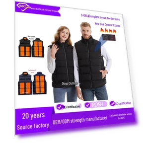 Smart Heated Vest with Dual Control — Men's Vests, BigSopping