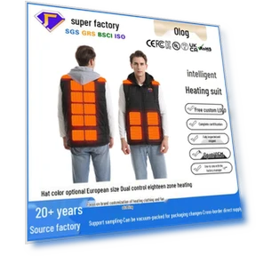 Smart Heated Vest with Removable Hood — Men's Vests, BigSopping