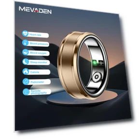 Smart Ring Heart Rate Sleep Blood Oxygen Monitor — Smart Rings, MEVADEN