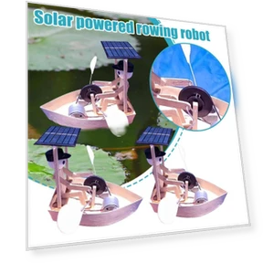 Solar Rowboat Robots — Solar Power, Didadi