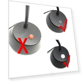 Touch Sensor Button with Adjustable Brightness — Ceiling Fan Wall Controls, Two Shy Girl