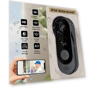 Waterproof Smart Doorbell — Smart Home Security, Crown Global