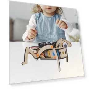 3D Wooden Robot Model Kit — Educational, Deals2019ing