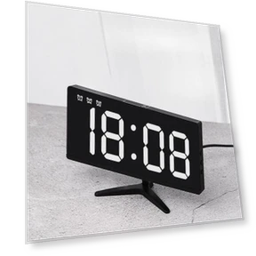 Creative LED Smart Digital Alarm Clock — Alarms & Clocks, Window glass film