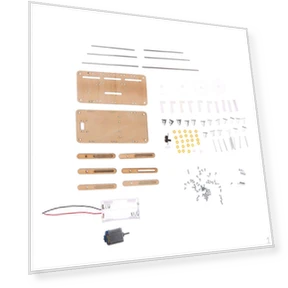 DIY Electric Robot Science Physics Student Toy — Construction Kits, Handy Hobbies