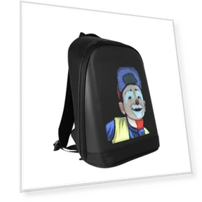 Fashion LED Backpack — Casual Daypacks, Flowers