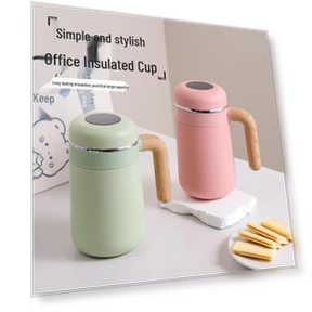 Insulated Tea Cup with Smart Temperature Display — Beverage Warmers, Deals Supermarket
