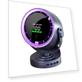 Mini Portable Smart Control Rechargeable Fan — Portable Cooling Solutions, Elenxs Kitchen