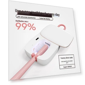 Portable UVC Toothbrush Sterilizer — Travel Toothbrush Holders, Deals Supermarket