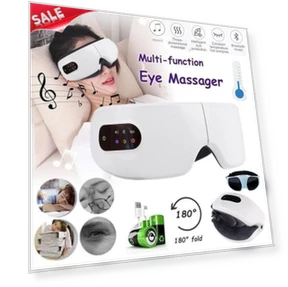 Portable Wireless Bluetooth Eye Massager — Rollers & Pens, Angel 05