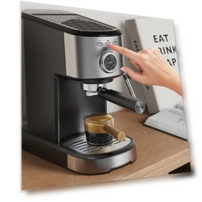 Semi Automatic Coffee Machine — Coffee & Espresso Combos, HIBREW