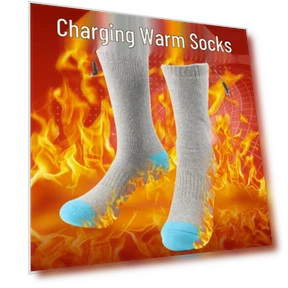 Smart Electric Heated Socks — Leg Warmers, Deals Supermarket