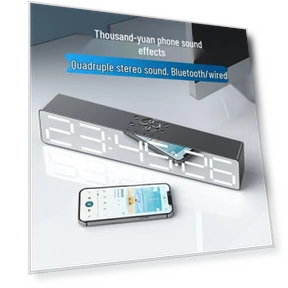 Smart Home Theater Alarm Clock — Alarm, Deals Supermarket