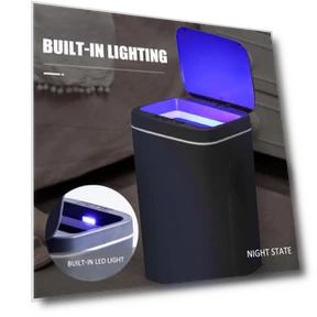 Smart Trash Bin with Wireless Sensor — Kitchen Cans, Happy Market