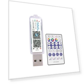 Addressable Bluetooth APP Controller — Lighted Displays, dongfeng2