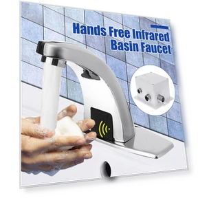Automatic Electric Touchless Faucet — Smart-Touch Kitchen Faucets, The Romantics