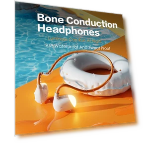 Bluetooth Bone Conduction Sports Headphones — On-Ear Headphones, MiLai Choice