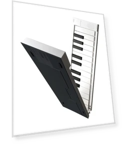 Folding Electronic Piano MIDI Controller — Tabletop Synths, Sliema Japan Products