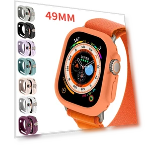 Hollow Silicone Case with Screen Protector and Protective Frame — Smartwatch Protectors, Yayun