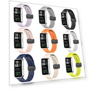 Magnetic Foldable Buckle Watch Strap Wristband — Fitness Bands, luziSH