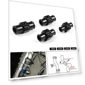 Radiator Sensor Motorcycle Accessories Tee Joint Pipe — Water & Oil Temperature, HAXshunan