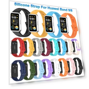 Replacement Silicone Strap Smart Watch Wristband — Smartwatch Straps, DGfuming
