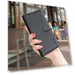 RFID Blocking Wallet Flip Leather Protective Case — Flip Cases, case-A1