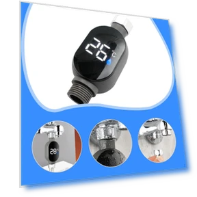 Shower Thermometer with Touch Screen — Home Climate Control, Deals2019ing