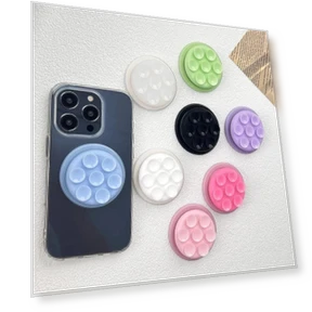 Silicone Suction Cup Phone Holder Pocket Socket Cellphone Grip Stand — Vehicle Phone Holders, fenguoiao151