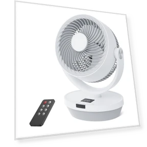 Small Circulator Fan with Energy-Saving Blades — Ceiling Fans, SAMURAI STYLE