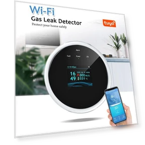 Smart Gas Leak Detector — Gas Safety Equipment, Mksjdfhfyz