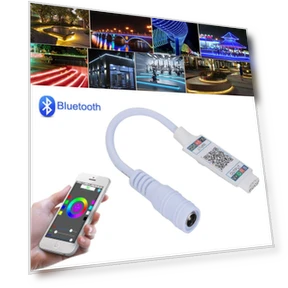 Smart Music RGB Controller Bluetooth LED Light Strip Adaptor — LED Strips, Bozuming